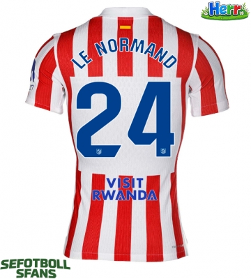 Atletico Madrid Robin Le Normand #24 Hemmatröja 2025-26 Kortärmad